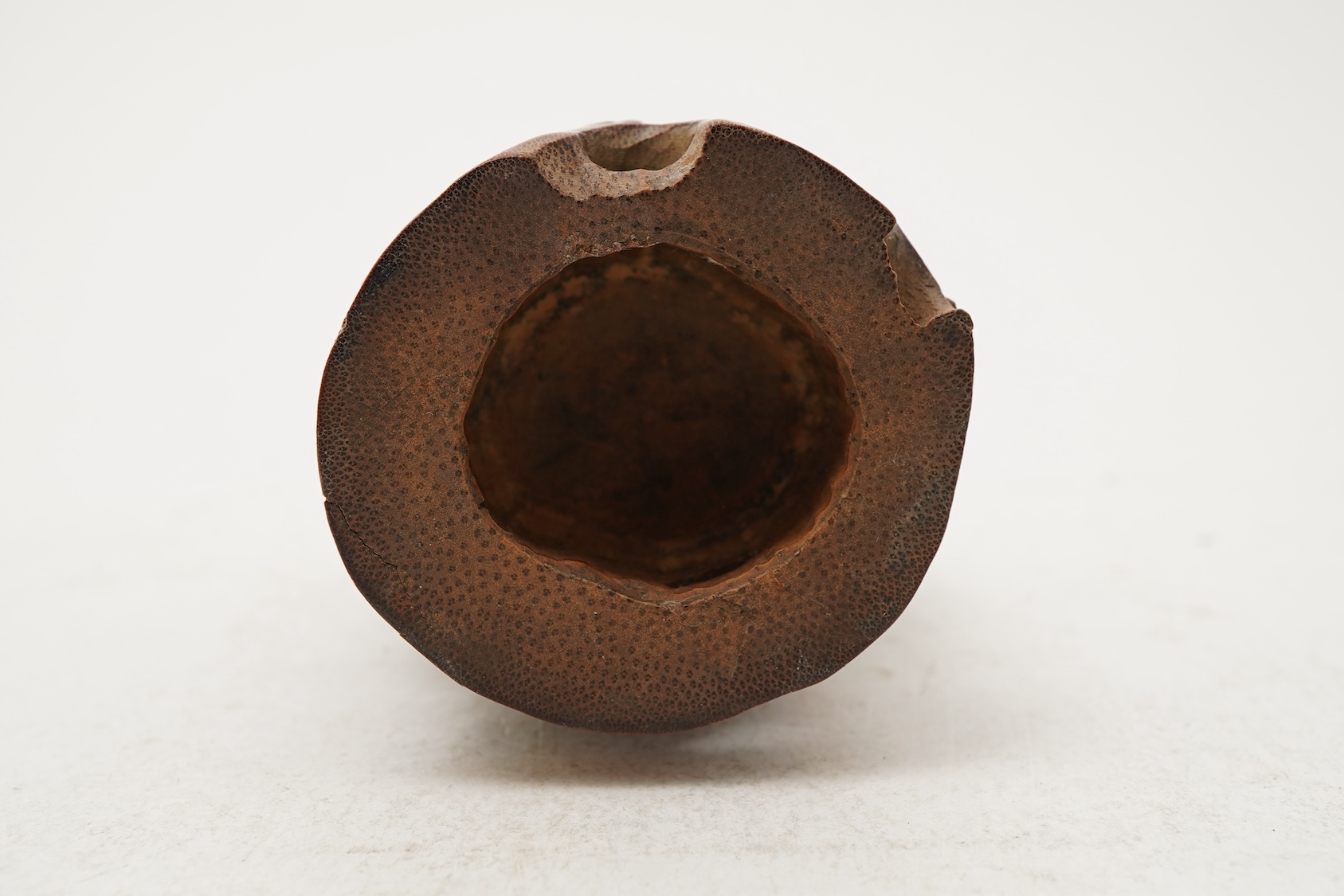A Chinese carved bamboo group of the He He Erxian, 19th century